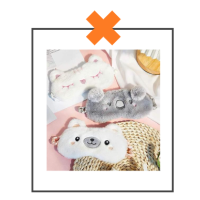 Slaapmasker Koala grijs II